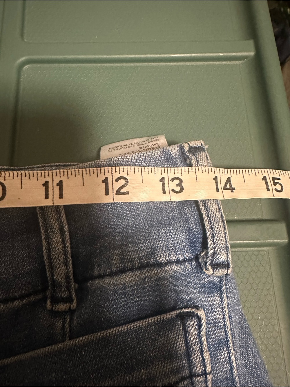 Anthropologie Colette Crop High-Rise Wide-Leg Jeans by Maeve size 26 - Picture 9 of 9